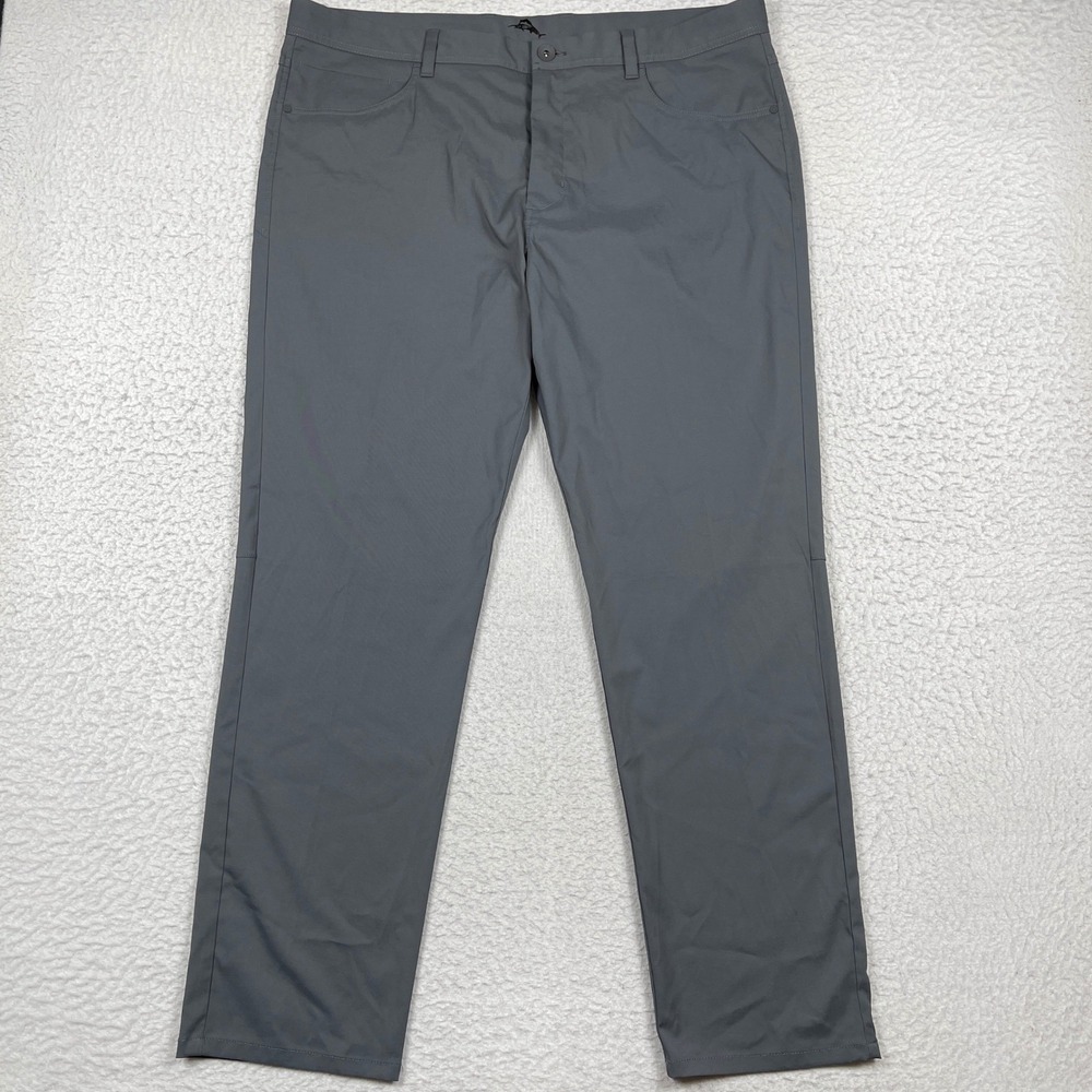 Tommy Bahama Pants Mens 40x32 Grey Straight Leg Casual Travel Lightweight Chino
